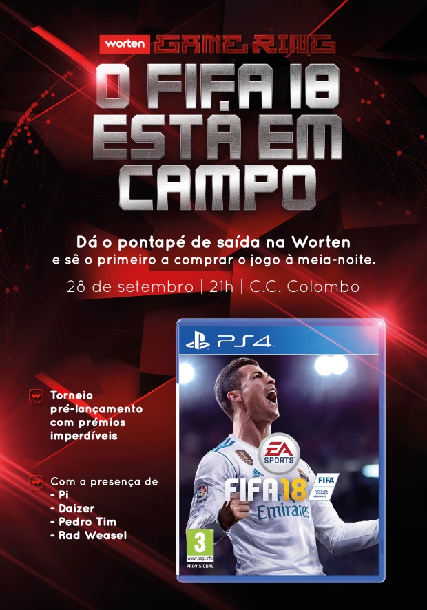 Jogo PS4 FIFA 18