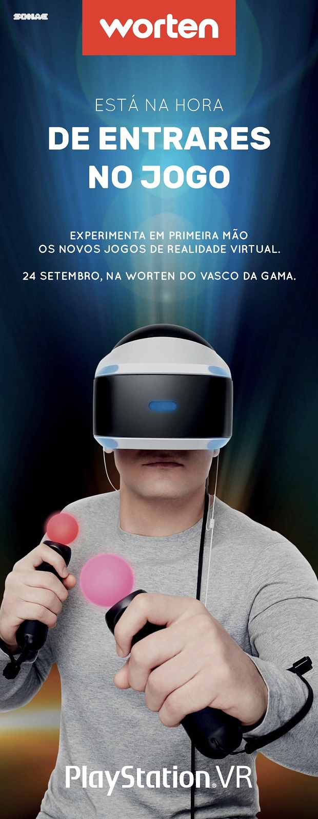Worten promove experimentação dos novos óculos Playstation VR na loja do  Vasco da Gama já amanhã - Press Releases - Media - Sonae